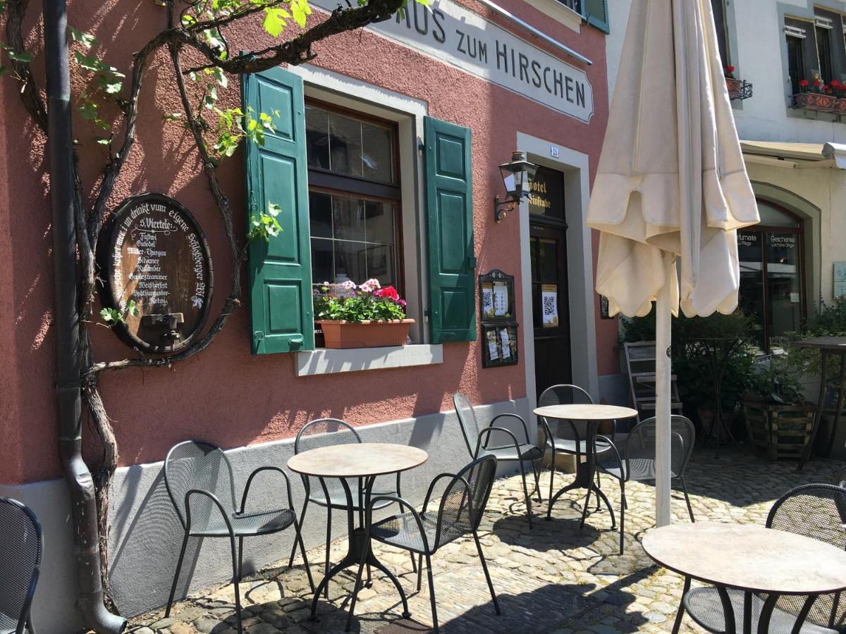 Gasthaus Zum Hirschen Staufen Exterior foto