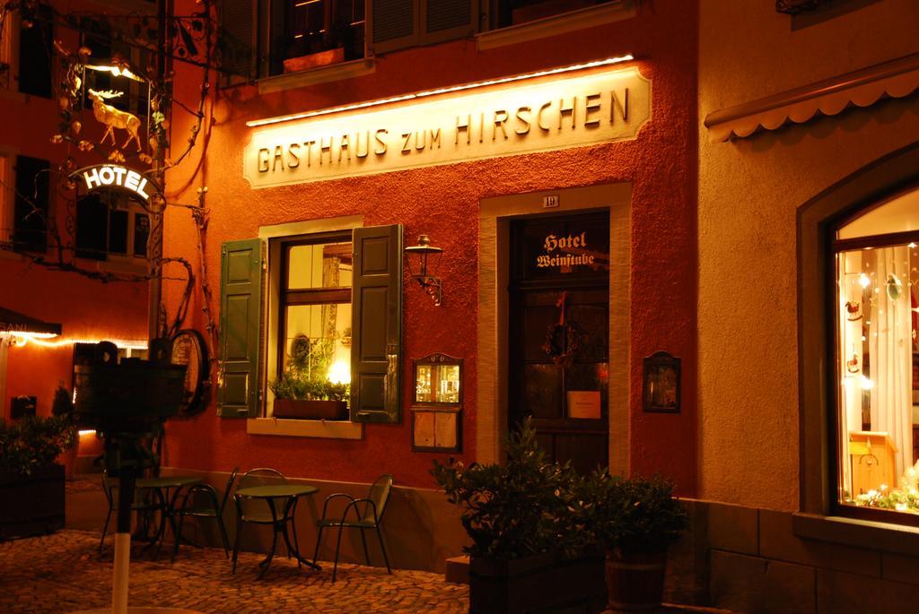Gasthaus Zum Hirschen Staufen Exterior foto